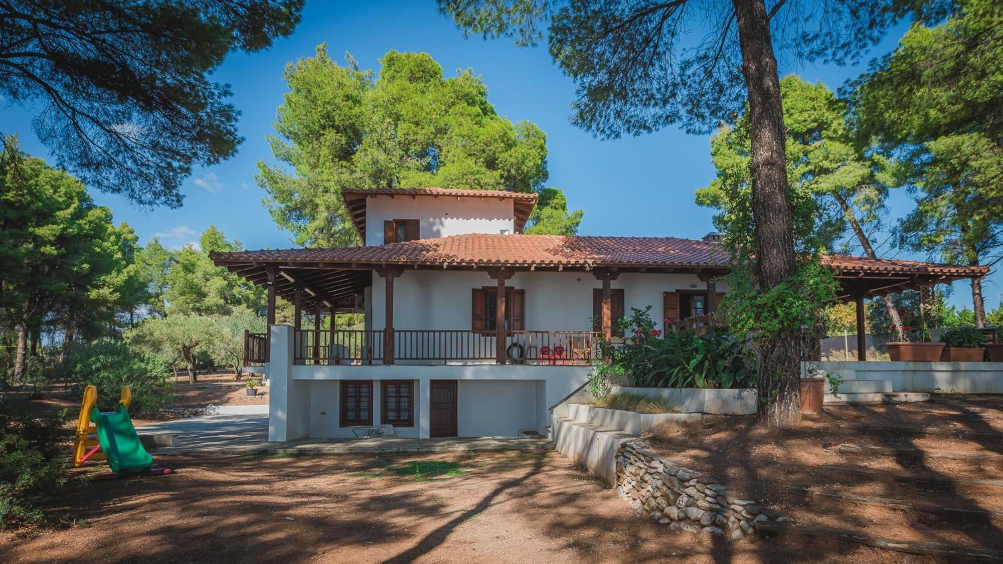 Squirrel Beach Front Villa, Metamorfosi Exteriér fotografie