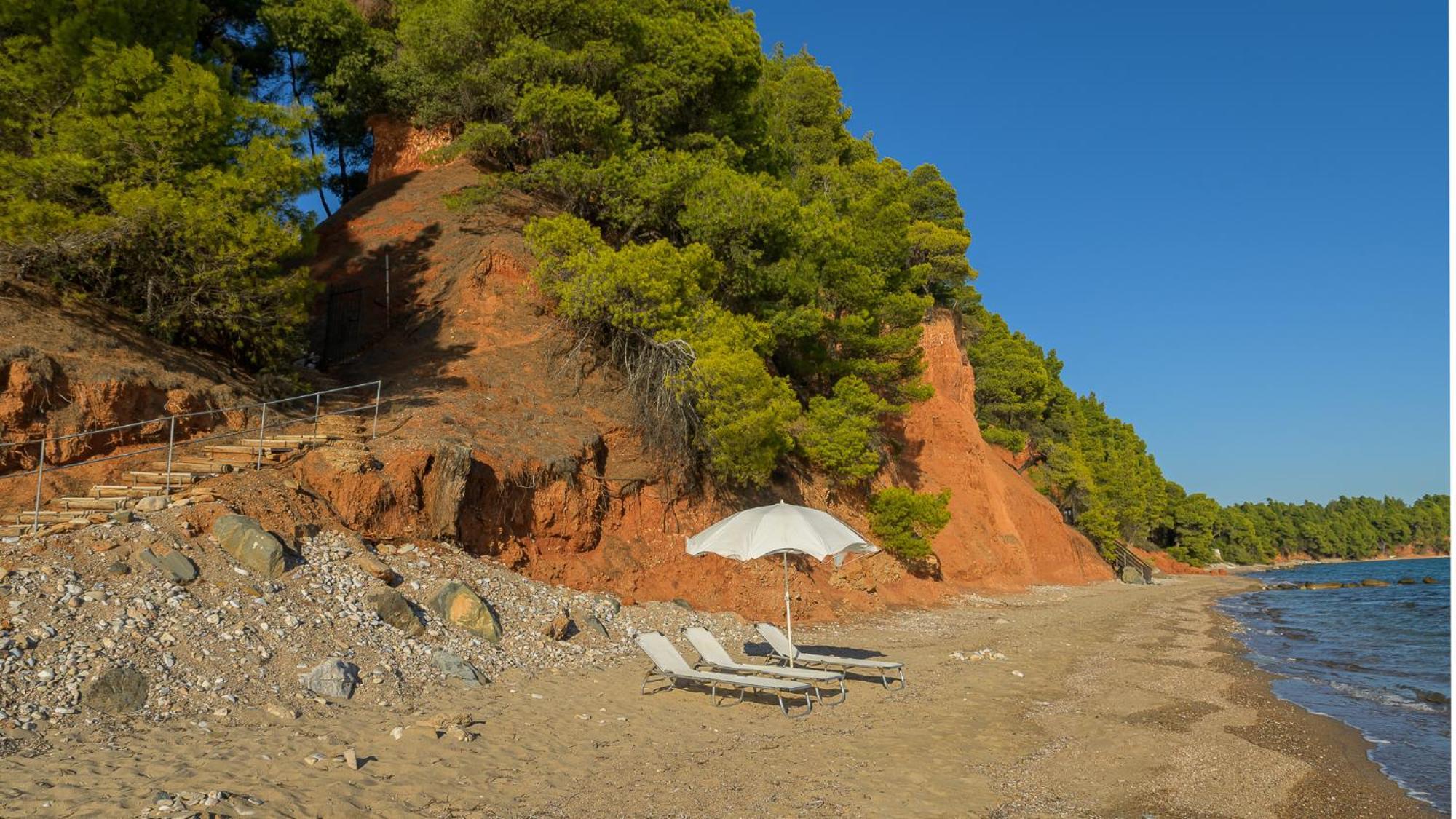 Squirrel Beach Front Villa, Metamorfosi Exteriér fotografie