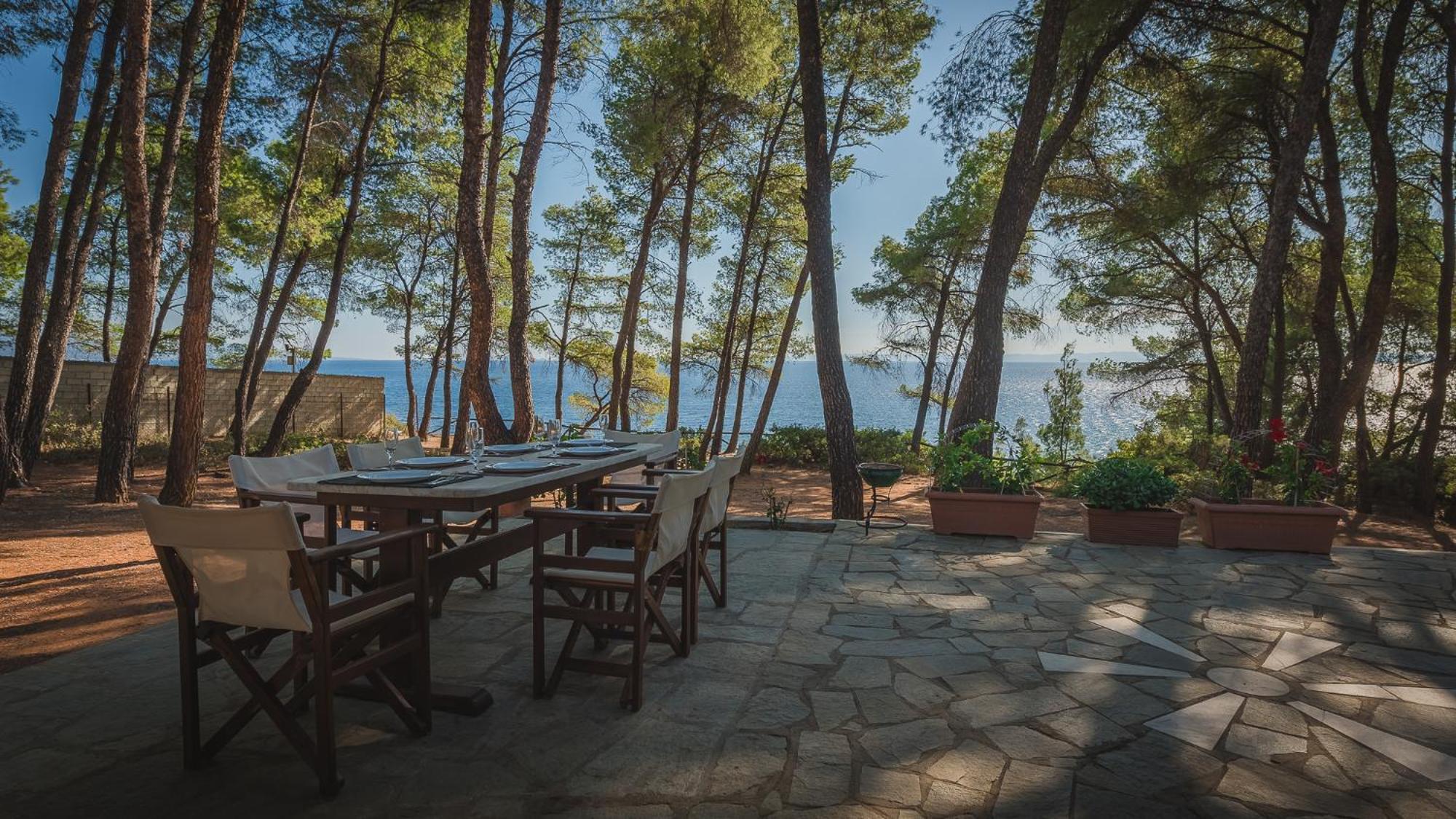 Squirrel Beach Front Villa, Metamorfosi Exteriér fotografie