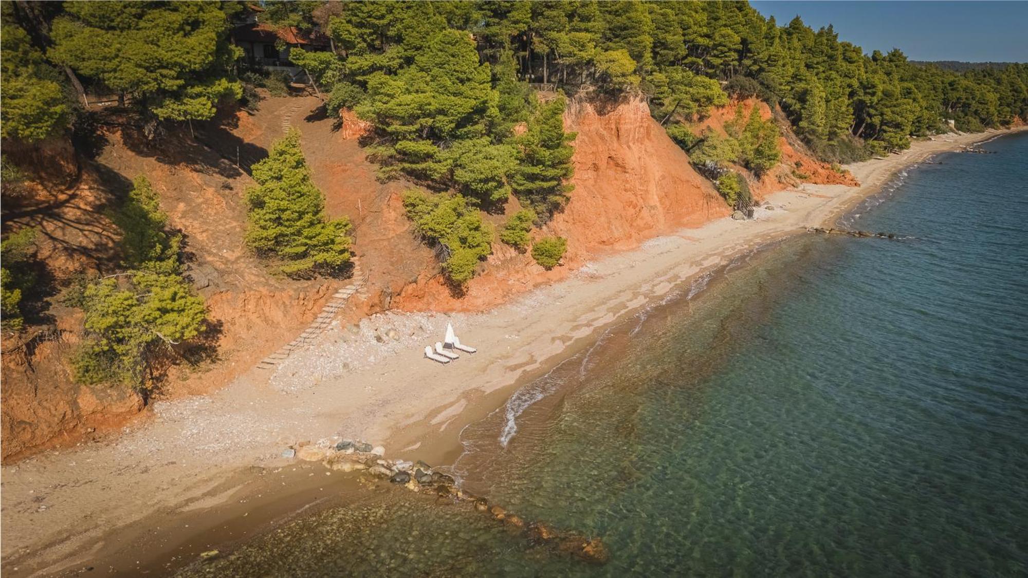 Squirrel Beach Front Villa, Metamorfosi Exteriér fotografie